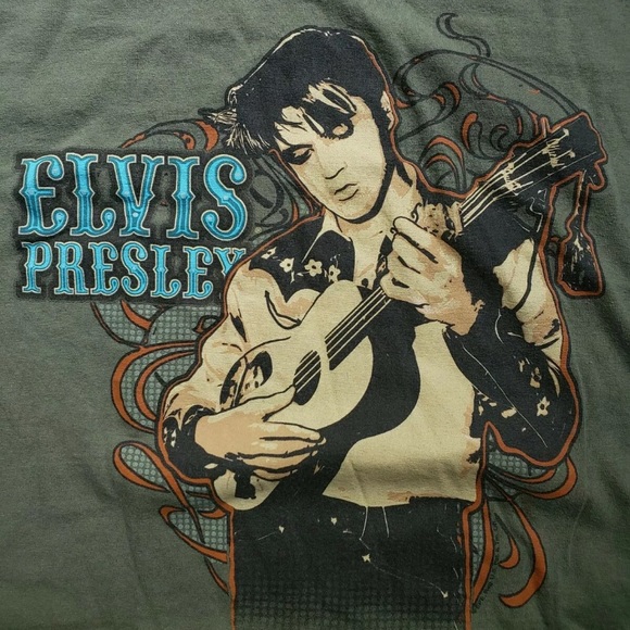 Vintage Liquid Blue Elvis Presley - Picture 2 of 3